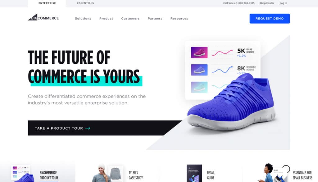 BigCommerce – The Best Website Builders for Small Businesses (Pros & Cons)